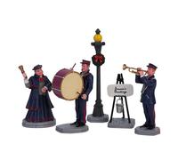 Christmas Band set of 5 Caddington Village Lemax Cod 62323