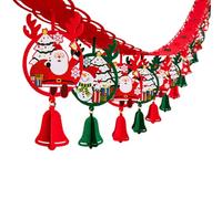 Christmas Banners For Outside, Holiday Bunting Garland, Holiday Bedroom Decoration For Homeowners DIY Enthusiasts Office School Church Restaurant Living Room Bedroom Fireplace Classroom Street