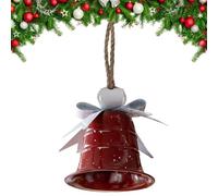 Christmas Bells - 20 x 16 x 18 cm Holiday Pendants with Bow Eye-Catching Christmas Tree Pendant,for Home Dinner School Restaurant Cafe Shopping Mall Wedding Birthday Family Gathering Winter