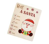 Christmas Board Game, Festive Activity Portable Toy Set for Family, Friends, Kids, Holiday Puzzle Game for Indoor Fun, Home Gatherings, Parties, Living Room, and Seasonal
