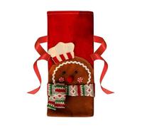 Christmas Bottle Cover | Christmas Red Wine Bottle Cover | Christmas Bottle Decorations | Bag Protector Wine Bottle Cover | Decorations Holiday | Gingerbread Man Wine Bags Christmas Decorations