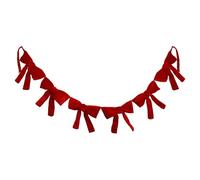 Christmas Bows Decor | Decorative Party Ornament, Ribbon Bow Perizoma Garland Decor For Doors, Entryways, Walls, Mantle, Staircases, Recinzioni, Trees, Garden, Cortile, Oro Mall | Festive Holiday