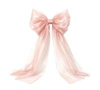 Christmas Bows For Tree | 180in Decorative Flexible Centerpiece | Bow Bac