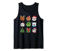 Christmas Building Brick Heads Gioventù Bambini Natale Canotta