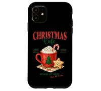 Christmas Cafe Bevande calde Dolci Custodia per iPhone 11