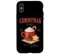 Christmas Cafe Bevande calde Dolci Custodia per iPhone X/XS