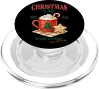 Christmas Cafe Bevande calde Dolci PopSockets PopGrip per MagSafe