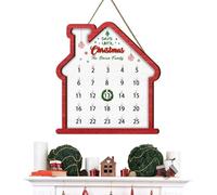 Christmas Calendar Advent, Countdown Calendar Christmas Ornaments, 2025 Wooden Sign Home Decor For Party Wall Door Living Room Office School Classroom Apartment Dorm