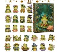 Christmas Calendar Frog Advent - 24 Days Countdown To Christmas 2D
