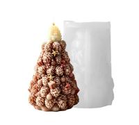 Christmas Candle Mold 3D Pine Cone - DIY Easy Release Crafts Handmade Molds