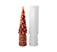 Christmas Candle Mold - Non-Stick Easy Release Reusable Mould, Santa Claus
