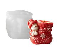 Christmas Candle Molds | Easy Release Reusable Soap Crafting Tool
