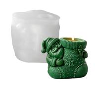 Christmas Candle Molds Easy Release Reusable Soap Crafting Tool