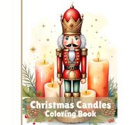 Christmas Candles: Adult Coloring Book