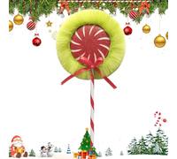 Christmas Candy Cane Decorations, Winter Festival Candy Ornaments, Christmas Candy Cane Crafts, Falso Peppermint Candy Ornaments, Fake Peppermint Crafts Pendant for Fireplace, Branch, Stockings