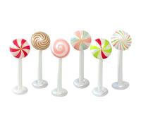 Christmas Candy Decor - 3.93 Feet Inflatable Christmas Ornaments, Large Candy Supplies | Weatherproof Xmass Party SuppliesFor Outdoor Front Door Garden Yard Porch Patio Lawn Pathway Home Offices