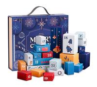 Christmas Candy Storage Boxes - Christmas Candy Advent Boxes, Empty Holiday Advent Boxes | 24 Days Christmas Countdown Calendar Boxes Filling, Count Down to Christmas Storage Boxes for Chocolates