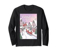 Christmas Cane Lane Maglia a Manica