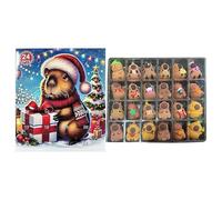 Christmas Capybara Advent Calendars 2025, 24 Days Capybara Doll Christmas Countdown Calendar Ornaments for Kids