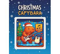 Christmas Capybara: Coloring Book