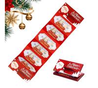 Christmas Cash Envelopes - Foldable Holiday Money Holders, Festive Blessing Card Set with Cute Patterns, Presents Envelopes for Kids Parents Friends Colleagues, Holiday Stationery, 3.66x7.09 Inches