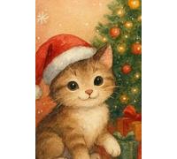 Christmas Cat Journal - Cozy Festive Notebook for Writing, Drawing & Holiday Thoughts”: Perfect festive notebook for cat lovers, journaling, or Christmas gift ideas
