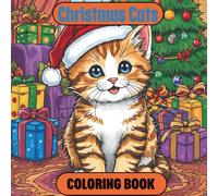 Christmas cats: Coloring book