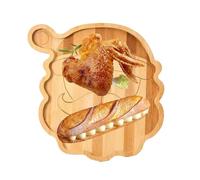 Christmas Charcuterie Board, piatti di servizio di Natale in legno per snack di vacanza, asciugamano da festa riutilizzabile con design elegante, per formaggio, caramelle