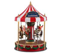 Christmas Cheer Carousel Caddington Village Lemax Cod 14821