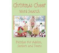 Christmas Cheer Word Search Puzzle Book: Word Searches with Easy to Read Print about Christmas, Winter, Holiday and More | 6x9 inches, 110 Pages | … ... Stocking Stuffers and Brain Exercise