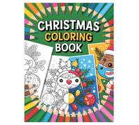 Christmas Coloring Book: 100 Cozy Capybara Pages for All Ages: Festive Holiday Fun with Cute Capybaras, Perfect for Relaxation