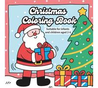 Christmas Coloring Book: 40 simple and fun Christmas patterns
