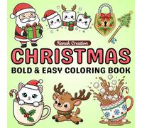 Christmas Coloring Book: Bold and Easy Coloring Book