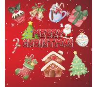 Christmas Coloring Book for Kids Ages 5-10: Fun and Easy Holiday Coloring Pages with Santa, Reindeer, Snowmen, and Cute Festive Designs - Big Bold Outlines for Little Hands, 8.5" x 8.5"