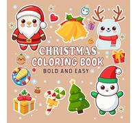 Christmas Coloring Book for Kids Bold & Easy