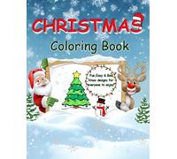 Christmas Coloring Book: Fun, Easy & Bold Xmas designs for everyone to enjoy!