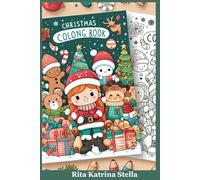 Christmas coloring book: Libro da colorare per bambini, a tema Natale