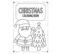 Christmas Coloring Book: Magie de Noël : Livre de Coloriage pour Enfants et Adultes