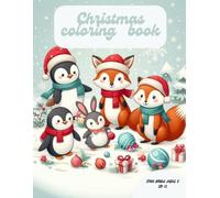 Christmas coloring book: paint time