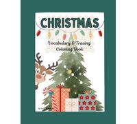 Christmas Coloring Book: Trace and Draw