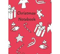 Christmas Composition Book (Handwriting Practice for Kids): Alphabet tracing | Pen control and letter formation, Preschool and kindergarten or Homeschool activities - 8x10 , 100 pages