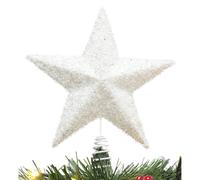 Christmas Concepts 11 '' Sparkling Tree Top Star - Luxurious Christmas Decorations White