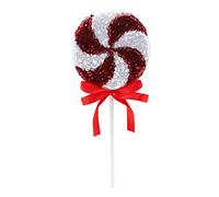 Christmas Concepts® 36 cm lecca-lecca con paillettes luccicanti giganti decorazioni natalizie - Ornamenti per alberi di Natale - 5 colori disponibili