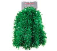 Christmas Concepts® 3m / 9.8ft Orpello di Natale grosso/fine - Decorazioni natalizie - Tinsel di alta qualità (Verde opaco)