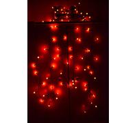 Christmas Concepts 50/100/200 LED Berry Lights Decorazioni per albero di Natale, luci per interni (200 x luci rosse a bacche)
