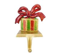 Christmas Concepts® Gancio natalizio a forma di regalo di Natale in rosso/verde/oro