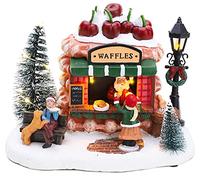 Christmas Concepts® LED illumina la scena del villaggio di Natale - 8 "/ 20cm (Negozio di cialde)