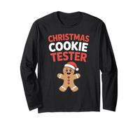 Christmas Cookie Tester Pan di Zenzero Cappello Babbo Natale Maglia a Manica