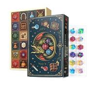 Christmas Countdown 2026 - 24-Day Dragon Dice Advent | PVC Calendar