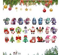 Christmas Countdown - 24 Days Holiday Calendar, Holiday Decoration for Kids and Teens, Daily Family Activity for Home Party School or Classroom, Interactive Christmas Decor, 12,6 x 11,42 x 1,38 Inches
